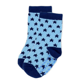 Small Wonder - Toddler  Sock, Blue Star 2T-4T
