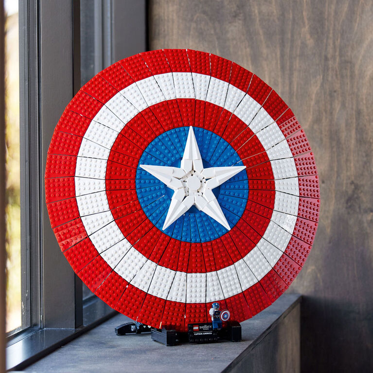 LEGO Marvel Captain America's Shield 76262 Building Kit (3,128 Pieces)