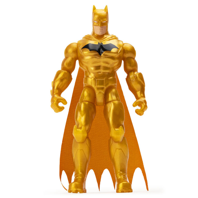 BATMAN, 4-Inch Defender BATMAN Action Figure with 3 Mystery Accessories, Mission 1