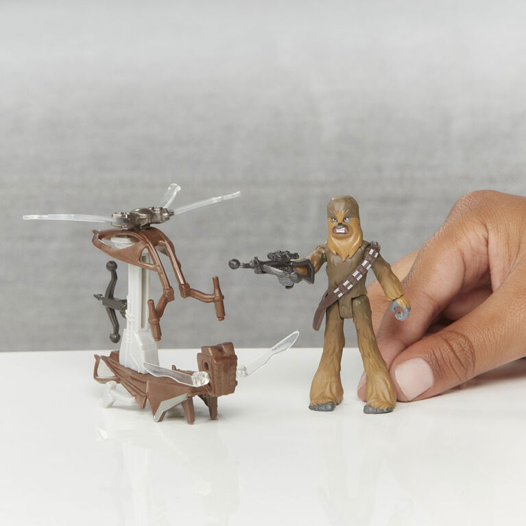 Star Wars Mission Fleet Gear Class Chewbacca Beachfront Barrage 2.5-Inch-Scale Figure and Vehicle