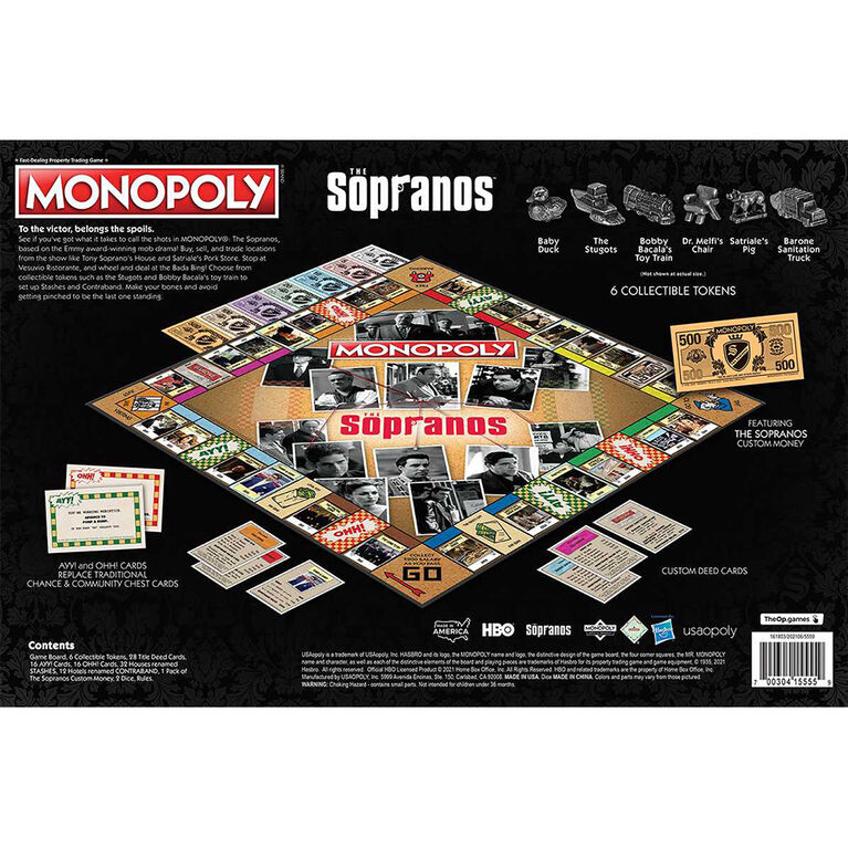 MONOPOLY: The Sopranos - Édition anglaise