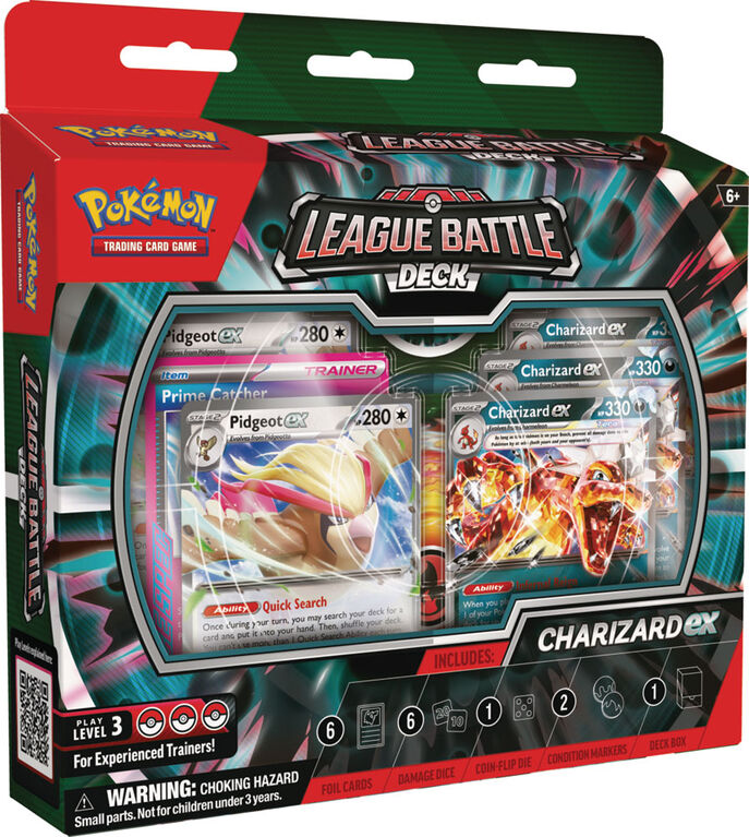 Deck Combat Ligue Dracaufeu-ex Pokémon - Édition anglaise
