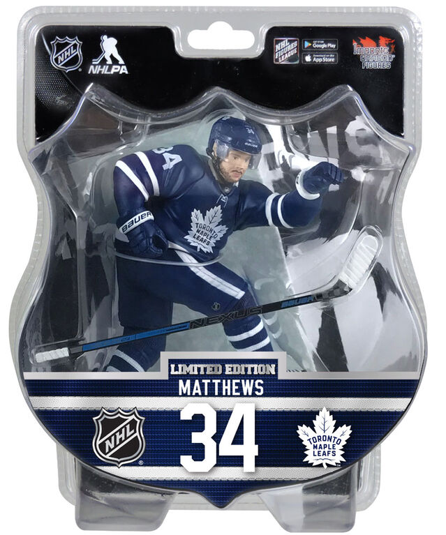 Auston Matthews Toronto Maple Leafs Unsigned Imports Dragon 6 Four-Goal NHL  Debut Player Replica Figurine