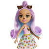 Enchantimals-Bêtes Citadines-Poupée Penna Carlin et figurine - Notre exclusivité