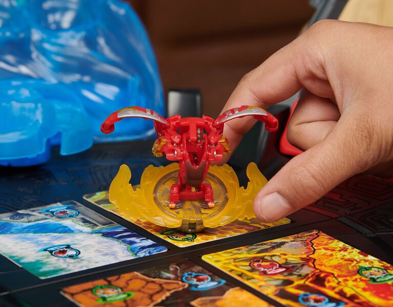 Bakugan Battle Arena avec Special Attack Dragonoid exclusif, figurine articulée personnalisable rotative
