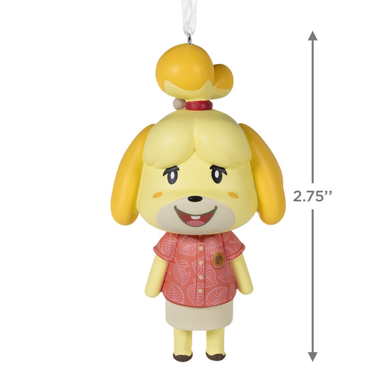 Décoration de Noël - Hallmark - Isabelle - Animal Crossing - Nintendo