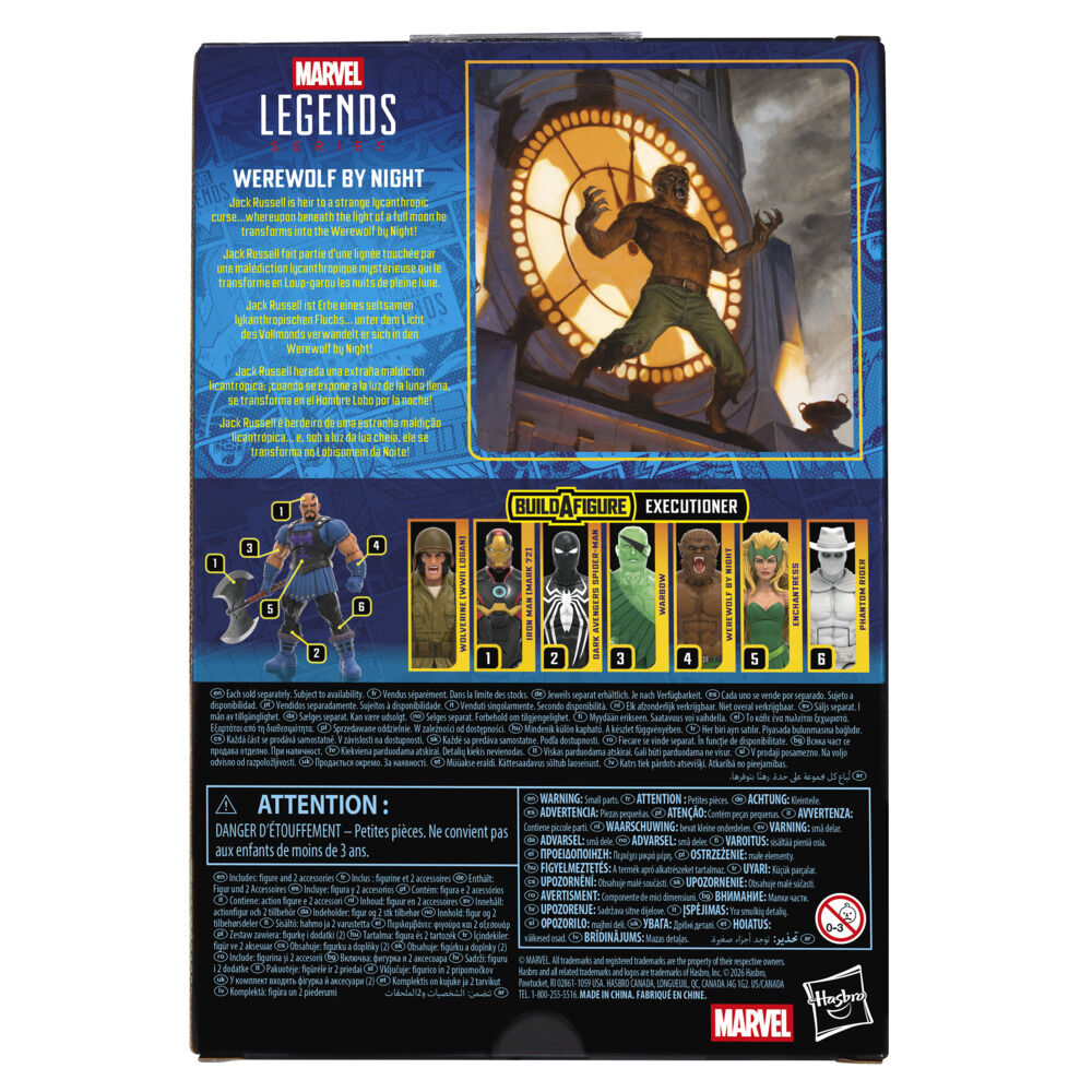 Marvel Legends Series Werewolf By Night Marvel Comics Action Figure