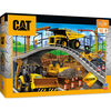 Caterpillar Right Fit Construction Trucks 60 Piece Kids Puzzle - English Edition