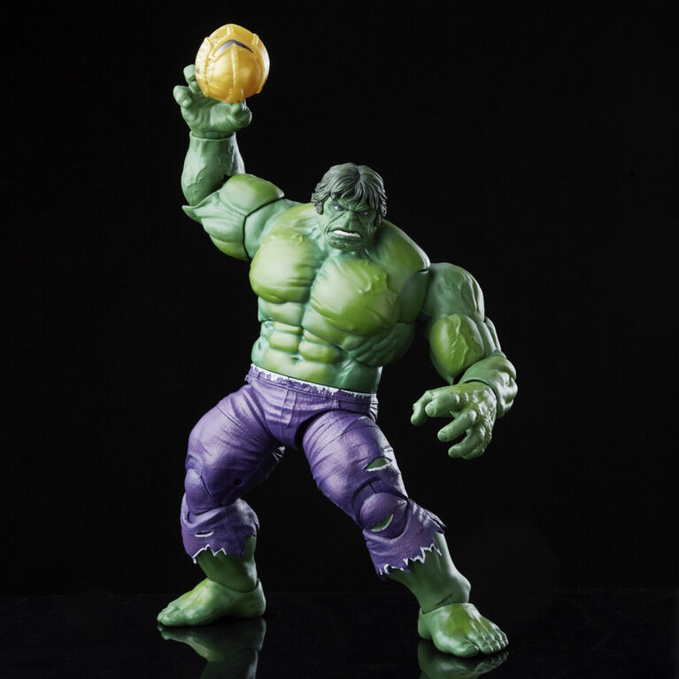 Marvel Legends, 20e anniversaire, Série 1, Hulk, figurine de collection de 15 cm