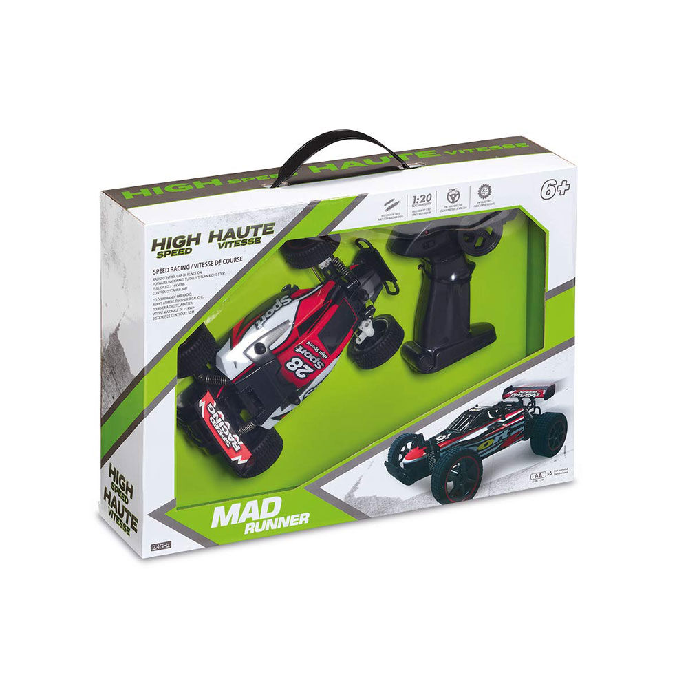 mad runner remote control car
