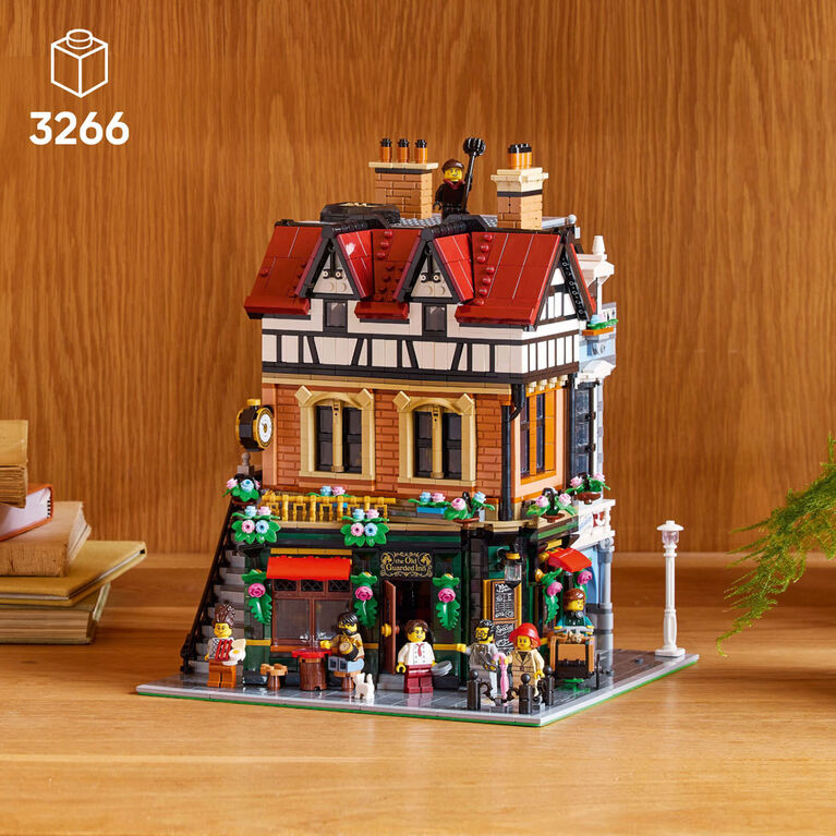 LEGO Icons Tudor Corner Building Set for Adults - Miniature House Kit for Ages 18 and Up - 10350