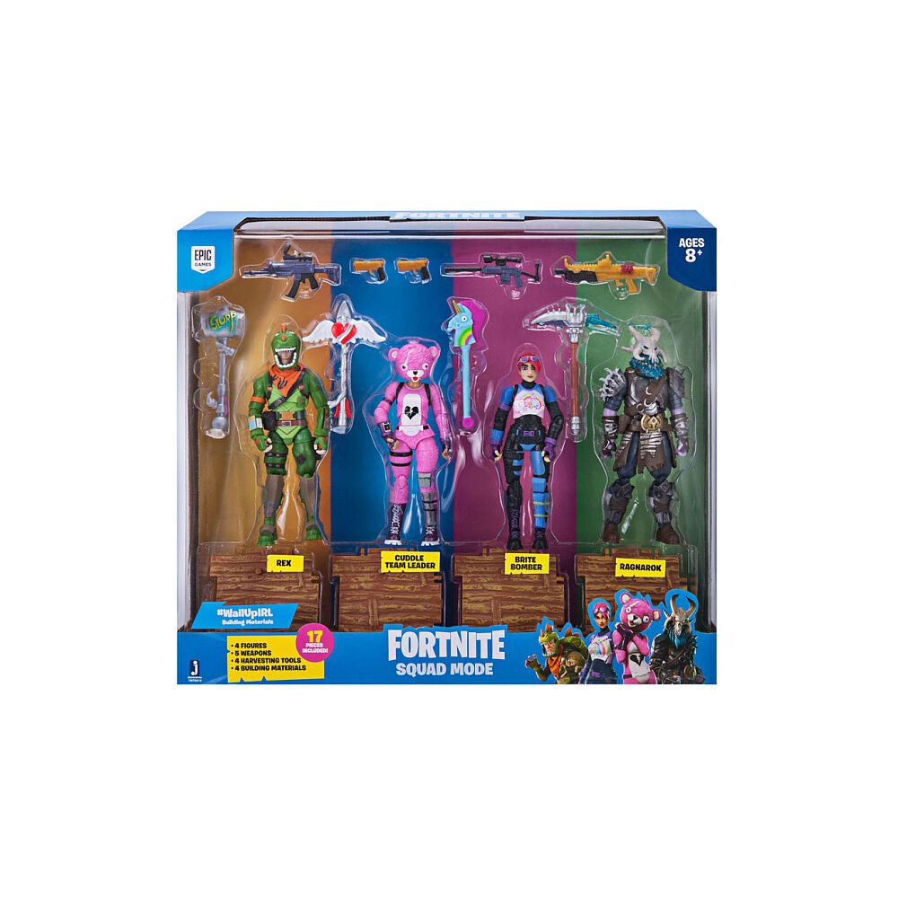 Fortnite Squad Mode 4 Figure Pack 