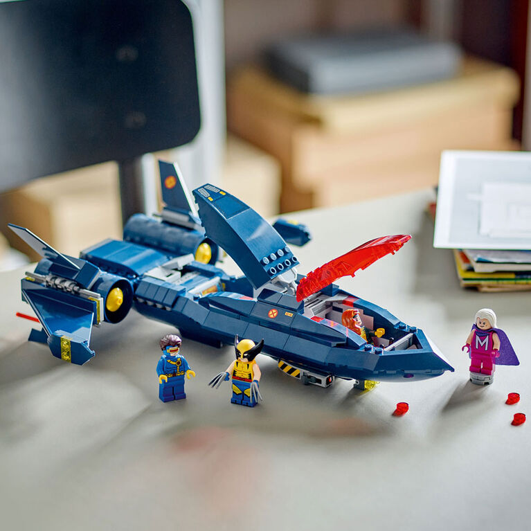 LEGO Marvel L'avion à réaction des X-Men Jouet à construire 76281