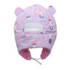 FlapJackKids - Baby, Toddler, Kids, Girls - Water Repellent Trapper Hat - Sherpa Lining - Unicorn/Lilac - Medium 2-4 years