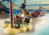 Playmobil - Promo Pack- Pirate Treasure Island with Rowboat