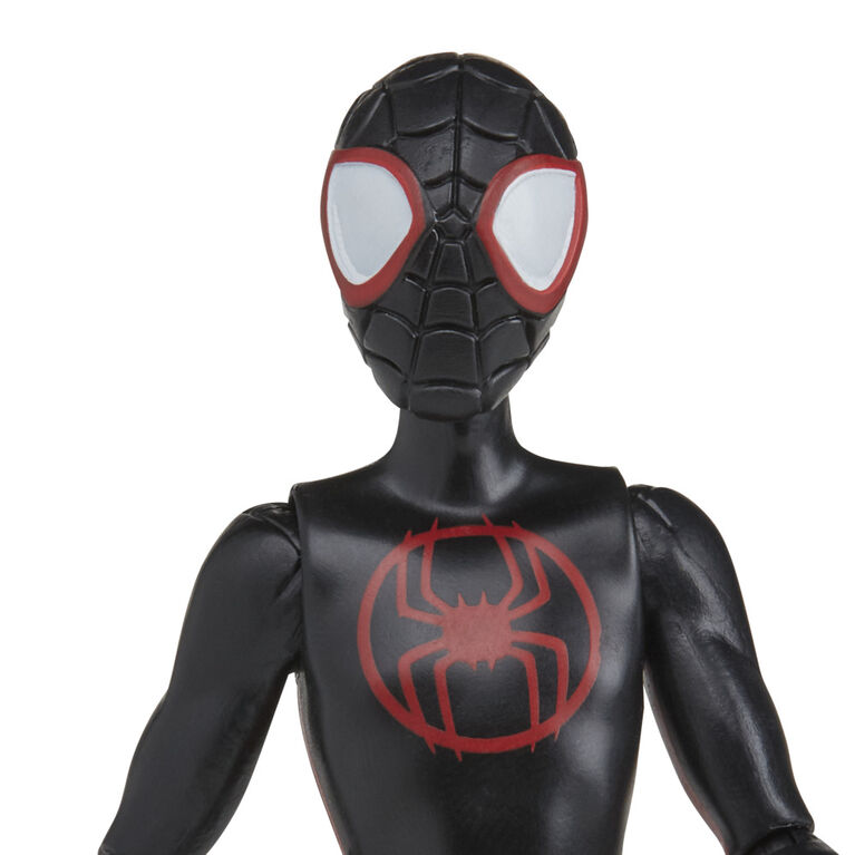 Marvel Spider-Man: Across the Spider-Verse Miles Morales Toy, 6-Inch-Scale Action Figure with Web Accessory, Toys for Kids Ages 4 and Up