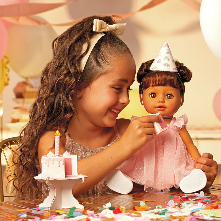 BABY born Birthday Baby Doll Ava - Light Brown Eyes