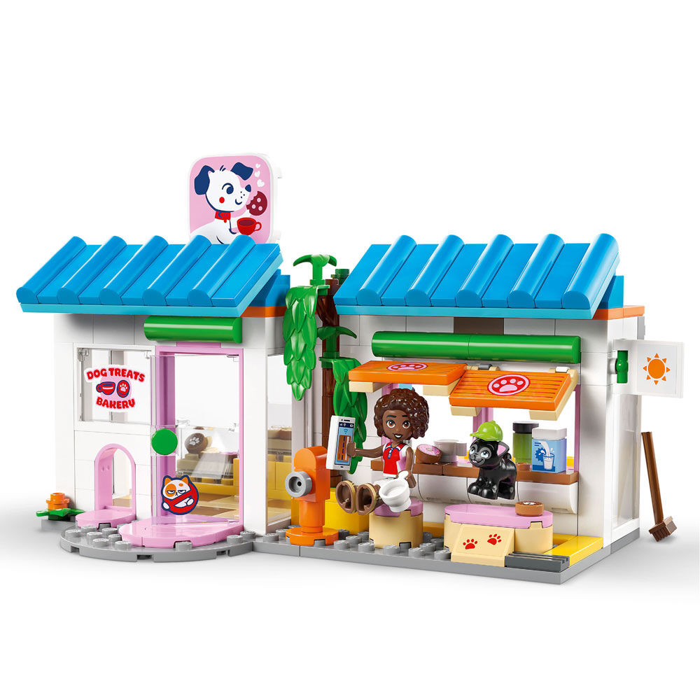 LEGO Friends Dog Treats Bakery Building Toy for Girls, Boys, & Kids, Ages 6+ - 42677