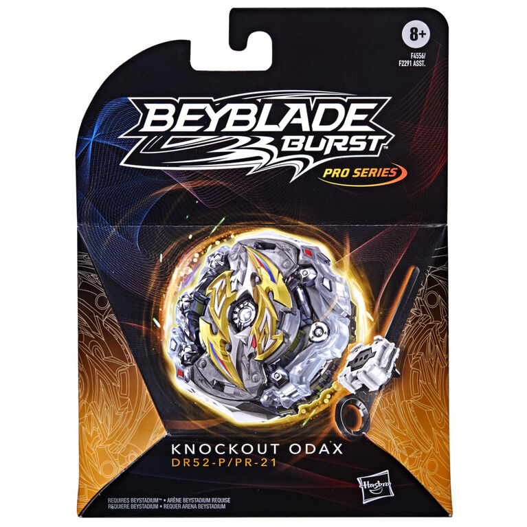 Beyblade Burst Pro Series Knockout Odax Spinning Top Starter Pack