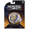 Beyblade Burst Pro Series, Starter Pack toupie de compétition Knockout Odax de type endurance et lanceur