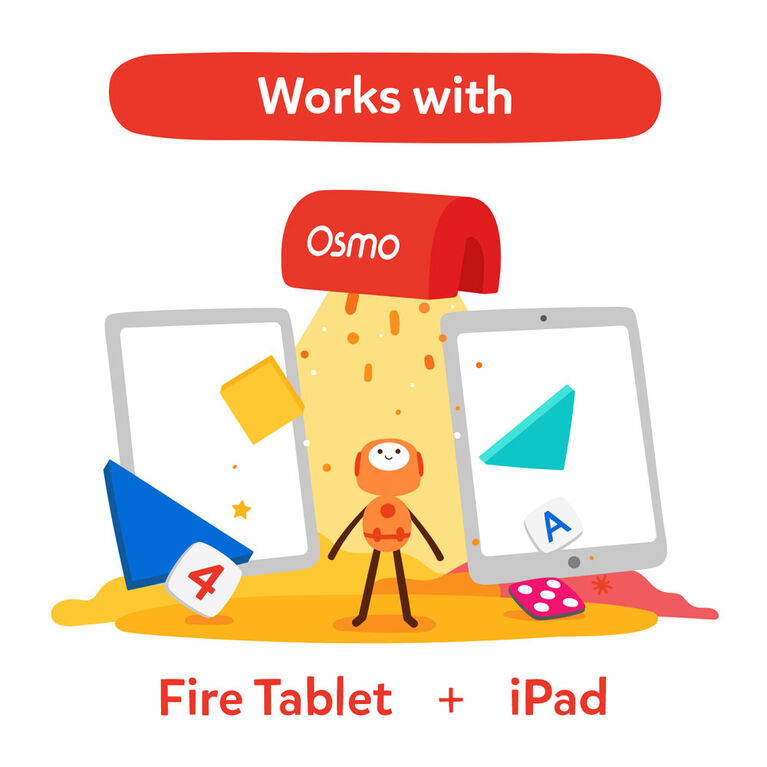 Osmo - Pizza Co. Communication & Maths - Jeu d'apprentissage (Une base Osmo est nécessaire pour jouer)