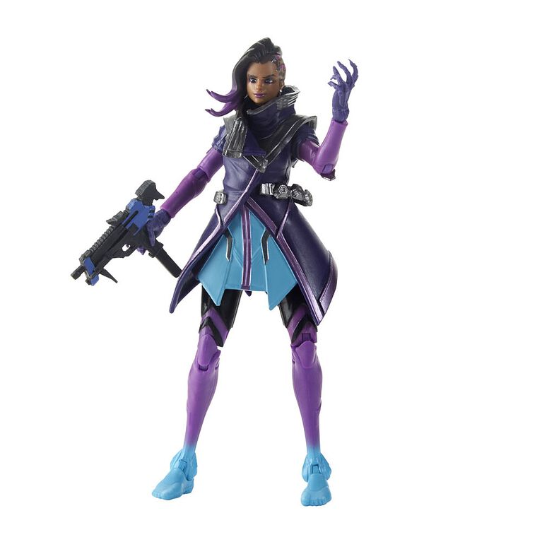 Overwatch Ultimates Series - Figurine articulée de collection Sombra de 15 cm.