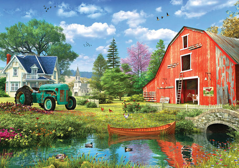 Eurographics Red Barn 1000 piece puzzle