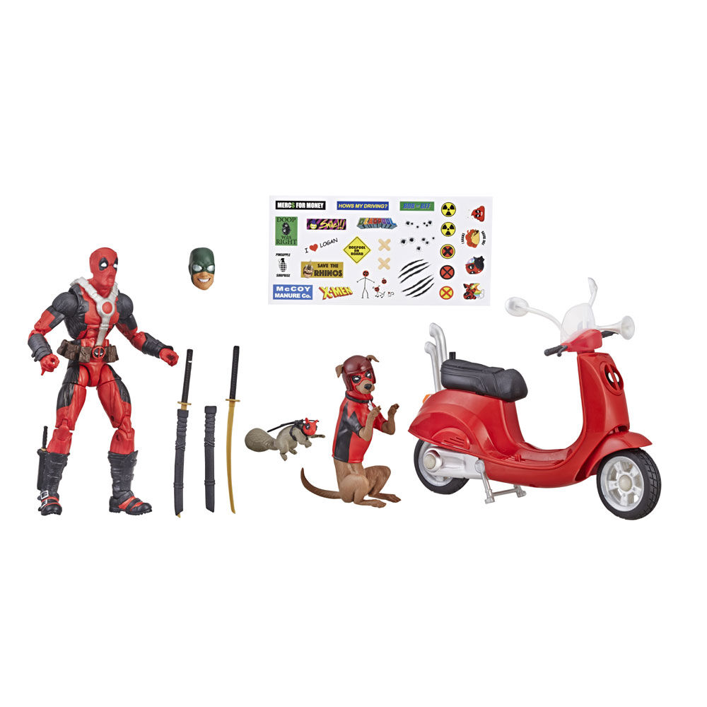 Marvel Legends Series 6 inch Deadpool with Scooter