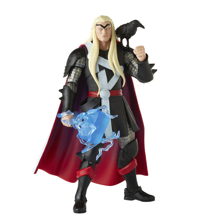 Marvel Legends Series Thor Herald of Galactus Comics Action Figure 6-inch Collectible Toy, 6 Accessories, 1 Build-A-Figure Part