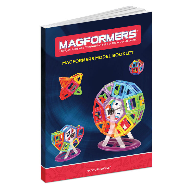 Magformers - Ensemble de base arc-en-ciel de 50 pièces - Édition anglaise