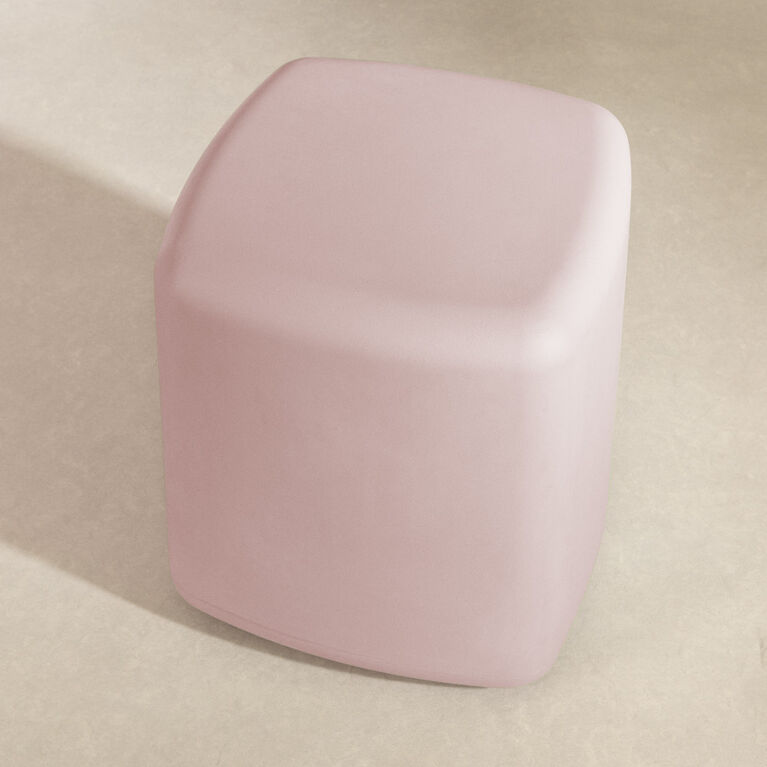 Sweedi Nightstand- Stool Pink Blush