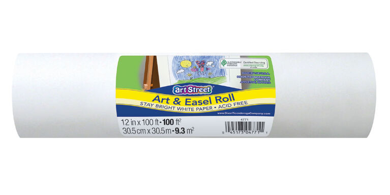 Pacon Easel Roll 12 in x 100 ft