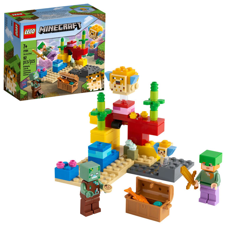LEGO Minecraft The Coral Reef 21164 (92 pieces)