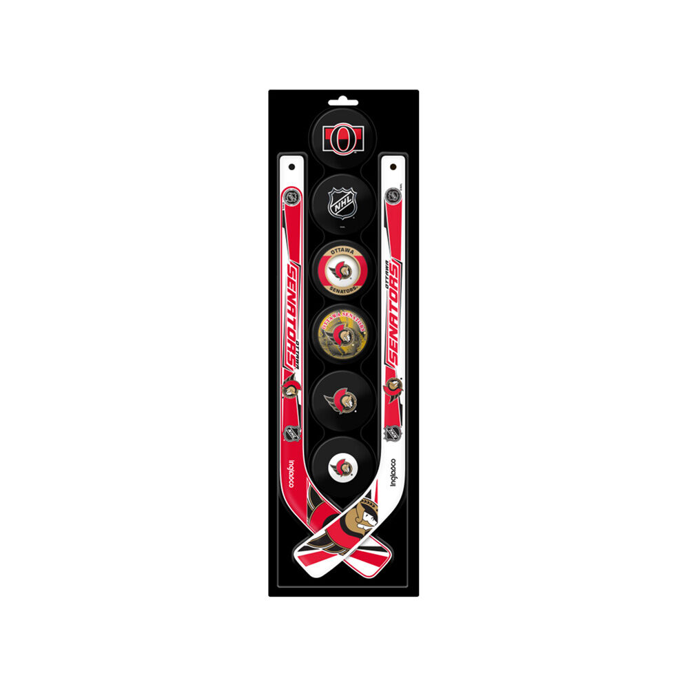 NHL Ottawa Senators 6 pack mini stick set