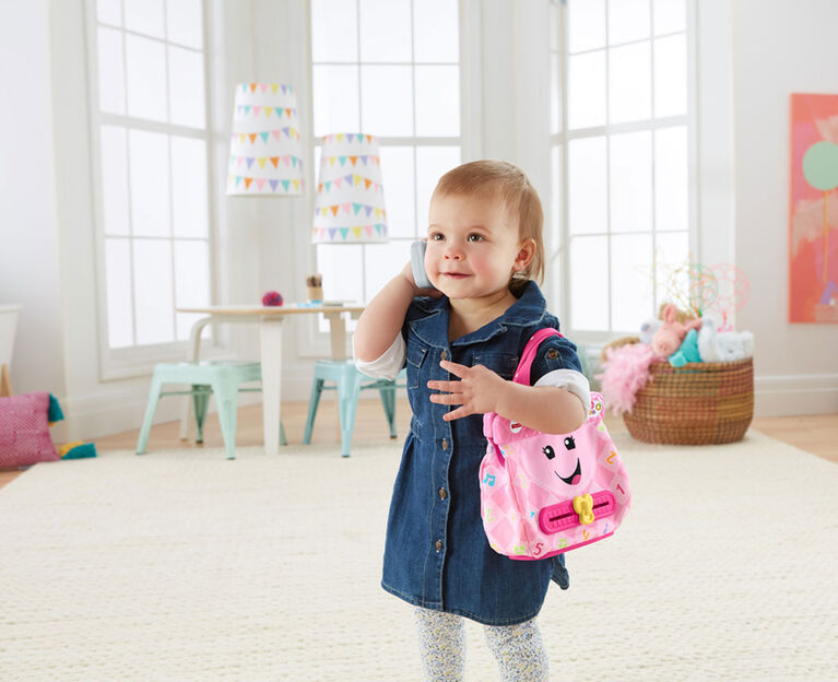 Fisher-Price Rires et Éveil - Mon sac à main intelligent - Édition française