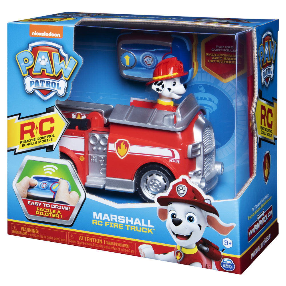 paw patrol control car