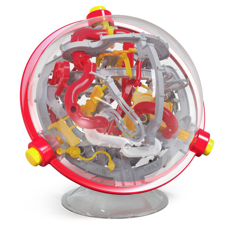 Perplexus Portal, 3D Puzzle Ball Maze Fidget Toys Kids Games Travel Games Puzzle Games Fidget Ball with 150 Obstacles