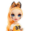 Rainbow High Cheer Poppy Rowan - Orange Fashion Doll with Pom Poms