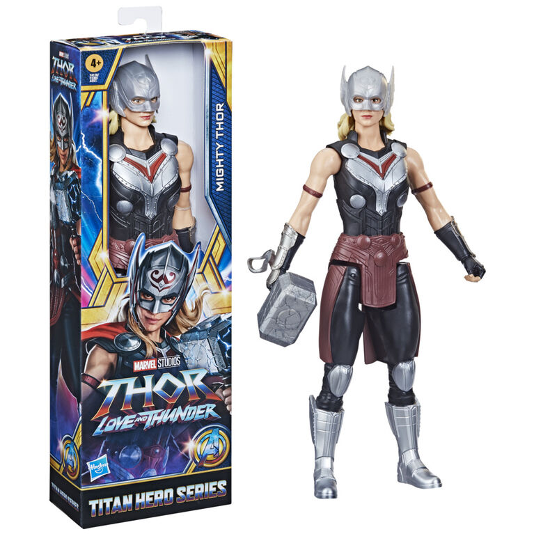 Marvel Avengers Titan Hero Series Thor: Love and Thunder, figurine Mighty Thor de 30 cm