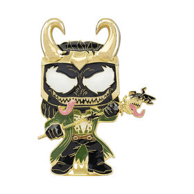 Badge émaillé Venom Loki par Funko POP! Marvel