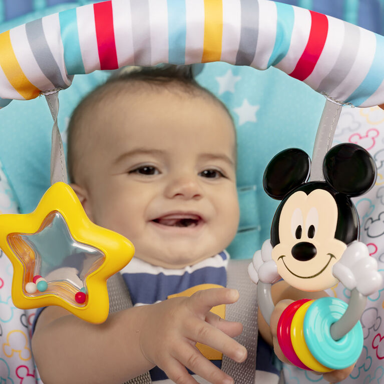 Balancelle et siège enfant 2 en 1 de Bright Starts et Disney Baby MICKEY MOUSE Original Bestie