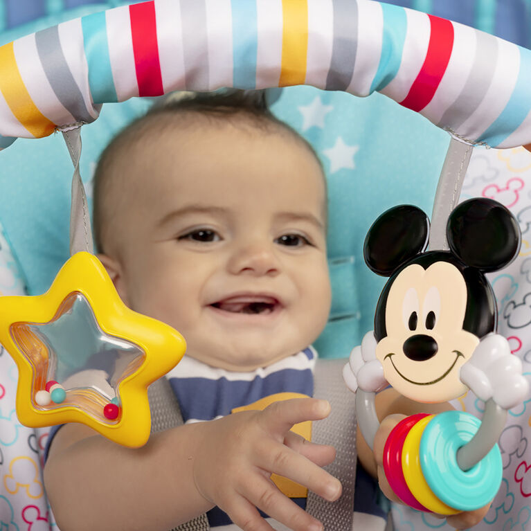 Bright Starts Disney Baby MICKEY MOUSE Original Bestie Infant to Toddler Rocker