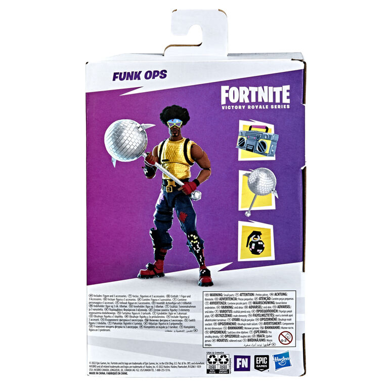 Hasbro Fortnite Victory Royale Series Funk Ops Collectible Action Figure with Accessories, 6-inch