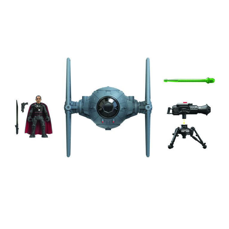 Star Wars Mission Fleet Stellar Class Moff Gideon Outland TIE Fighter Imperial Assault Figure and Vehicle