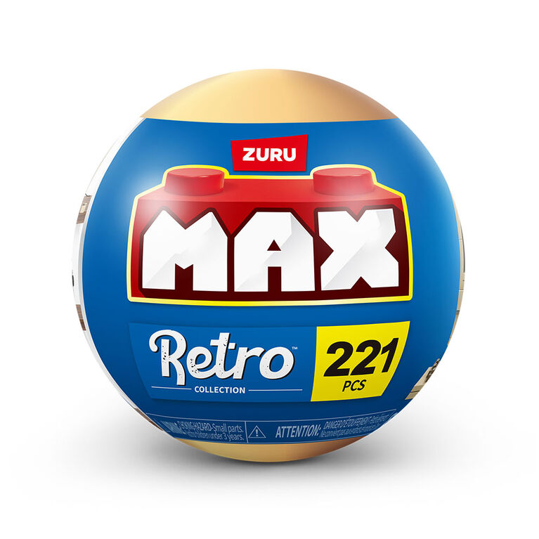 MAX Premium Retro Building Bricks Collection by ZURU