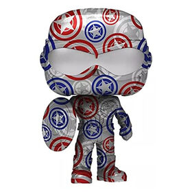 Figurine en Vinyle Captain America par Funko POP! Marvel Patriotic Age (Falcon and the Winter Soldier) - Notre exclusivité