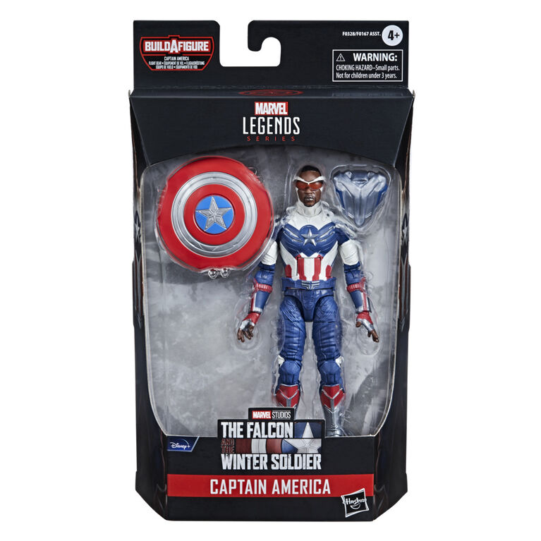 Hasbro Marvel Legends Series Avengers Action Figure Toy Captain America:  Sam Wilson