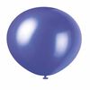 12" Latex Balloons, 8 Pieces - Concord Purple