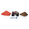 Monster Jam, Coffret débutant Monster Dirt Zombie, avec 226 g (8 oz) de Monster Dirt et un monster truck Monster Jam officiel en métal moulé à l'échelle 1:64
