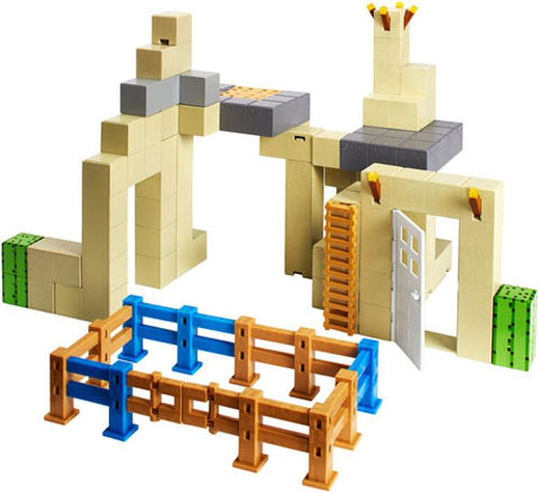 Minecraft Sandstone Settlement Playset